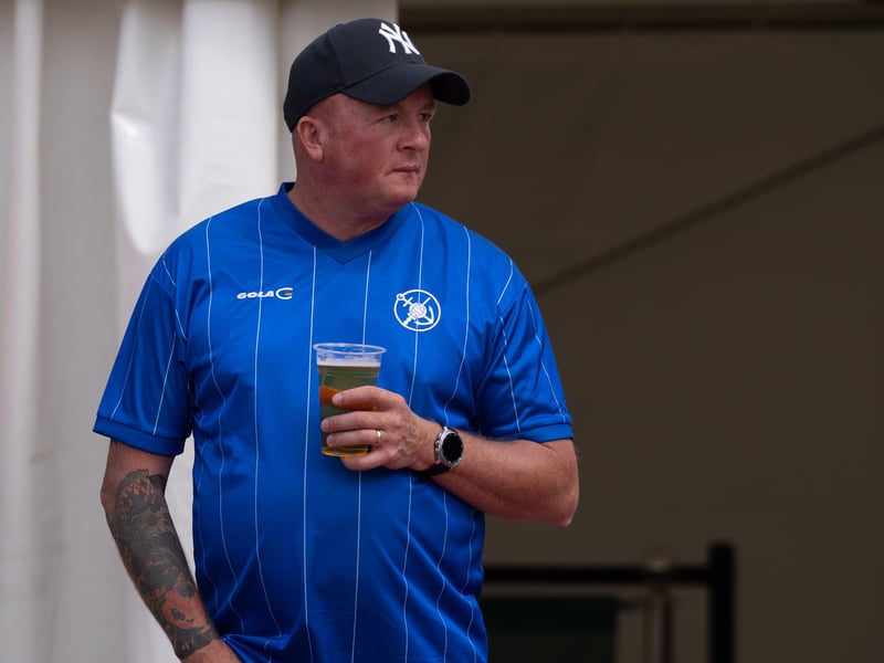 Brilliant photos of Pompey fans at Adams Park for Saturday's pre-season friendly against Wycombe Wanderers.