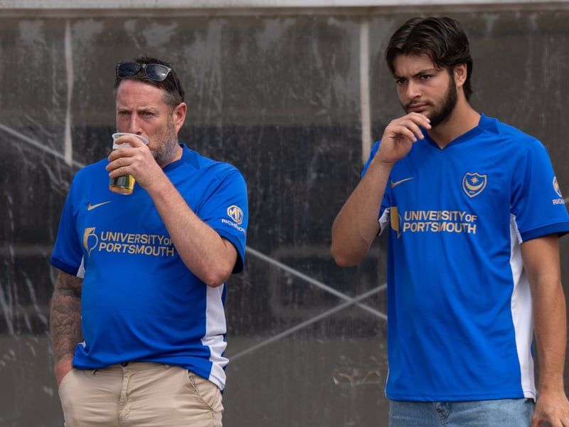 Brilliant photos of Pompey fans at Adams Park for Saturday's pre-season friendly against Wycombe Wanderers.