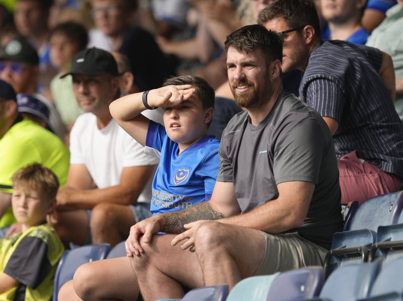 Brilliant photos of Pompey fans at Adams Park for Saturday's pre-season friendly against Wycombe Wanderers.