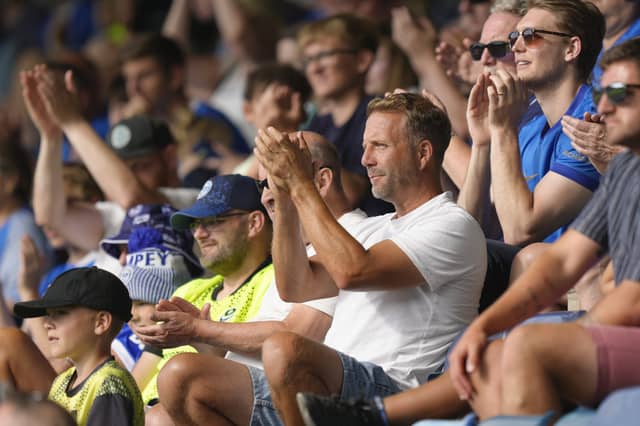 Brilliant photos of Pompey fans at Adams Park for Saturday's pre-season friendly against Wycombe Wanderers.