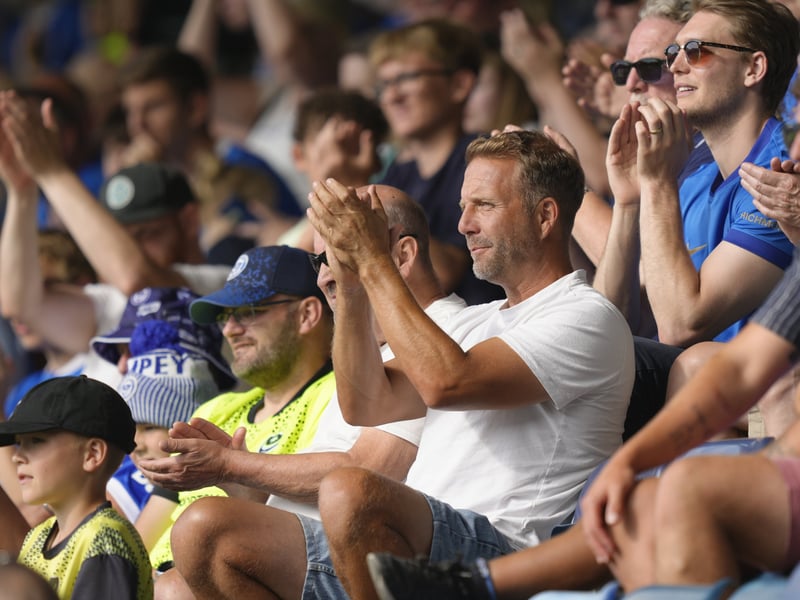 Brilliant photos of Pompey fans at Adams Park for Saturday's pre-season friendly against Wycombe Wanderers.