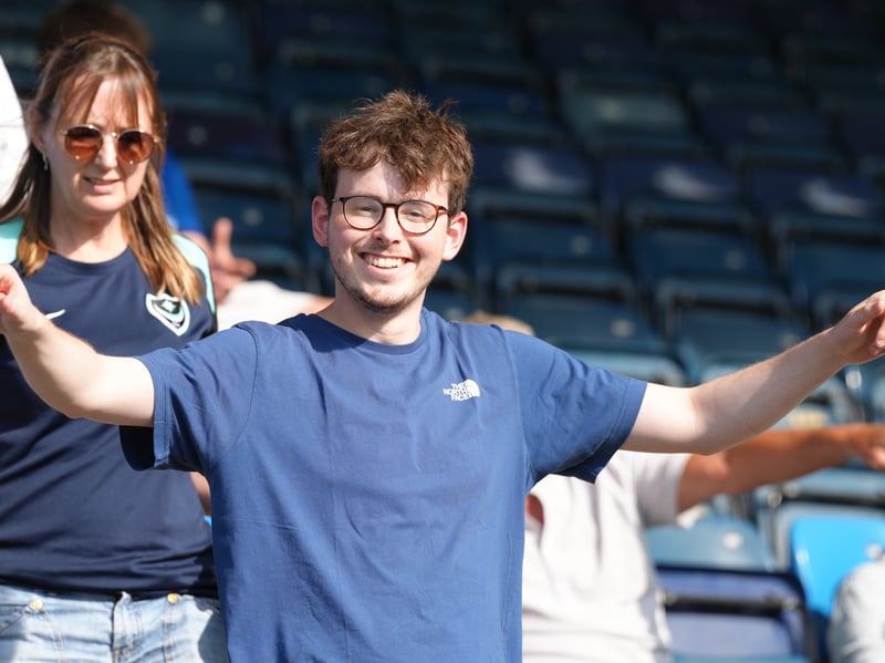 Brilliant photos of Pompey fans at Adams Park for Saturday's pre-season friendly against Wycombe Wanderers.