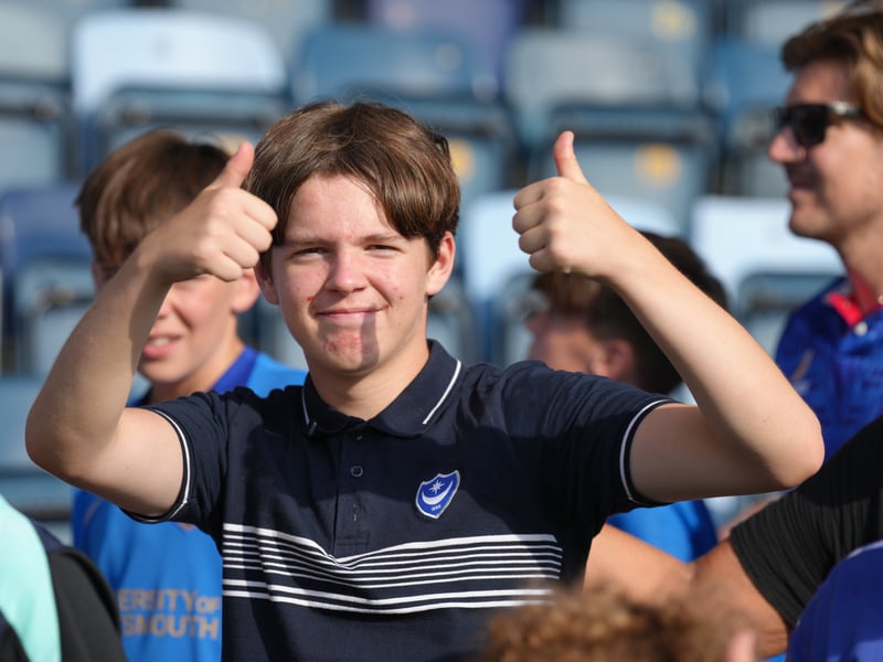 Brilliant photos of Pompey fans at Adams Park for Saturday's pre-season friendly against Wycombe Wanderers.