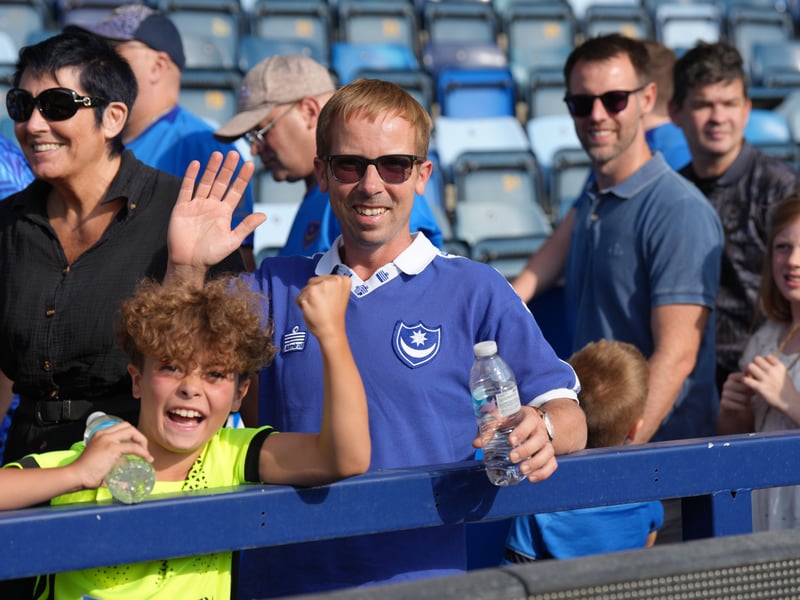 Brilliant photos of Pompey fans at Adams Park for Saturday's pre-season friendly against Wycombe Wanderers.