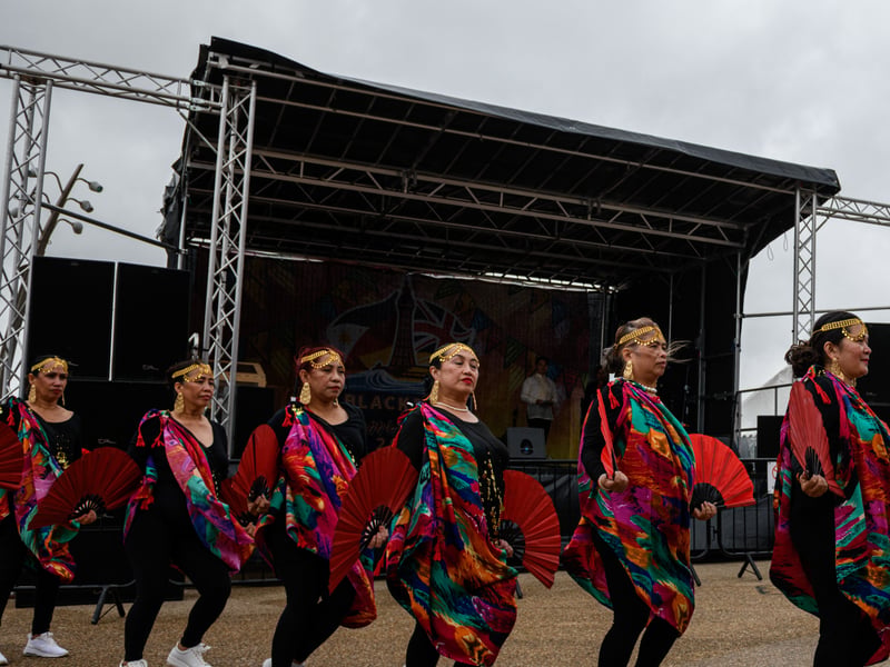 Blackpool Barrio Fiesta on the Tower Headland. Photo: Kelvin Lister-Stuttard