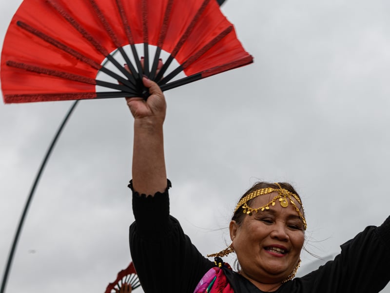 Blackpool Barrio Fiesta on the Tower Headland. Photo: Kelvin Lister-Stuttard