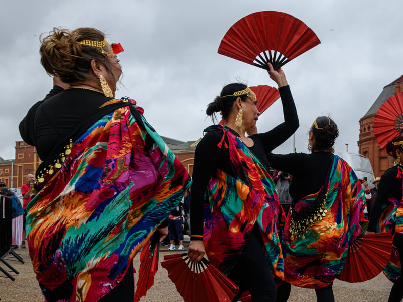 Blackpool Barrio Fiesta on the Tower Headland. Photo: Kelvin Lister-Stuttard