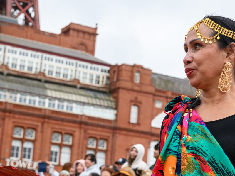 Blackpool Barrio Fiesta on the Tower Headland. Photo: Kelvin Lister-Stuttard