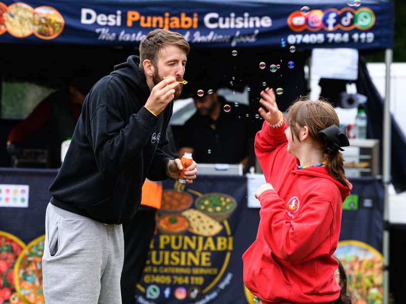 The Lancashire Festival at Miller Park in Preston. Photo: Kelvin Lister-Stuttard