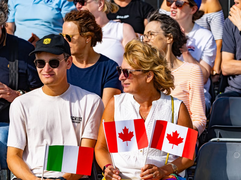 Crowds at SailGP