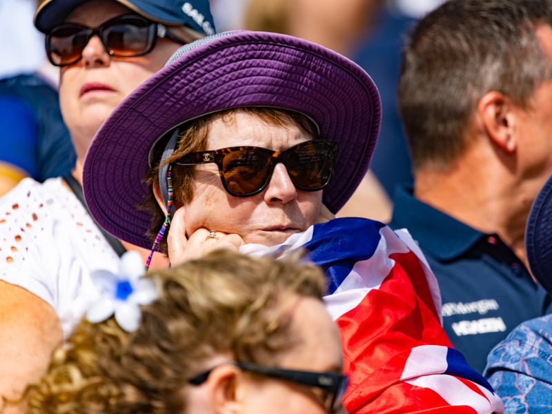 Crowds at SailGP