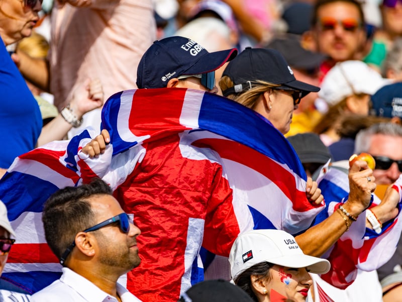 Crowds at SailGP