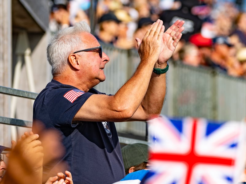 Crowds at SailGP