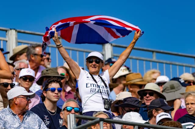 Crowds at SailGP