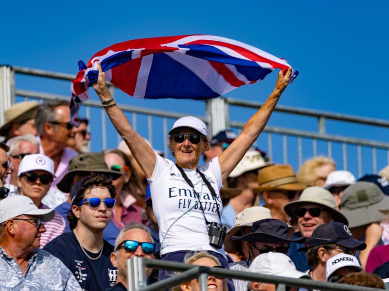 Crowds at SailGP