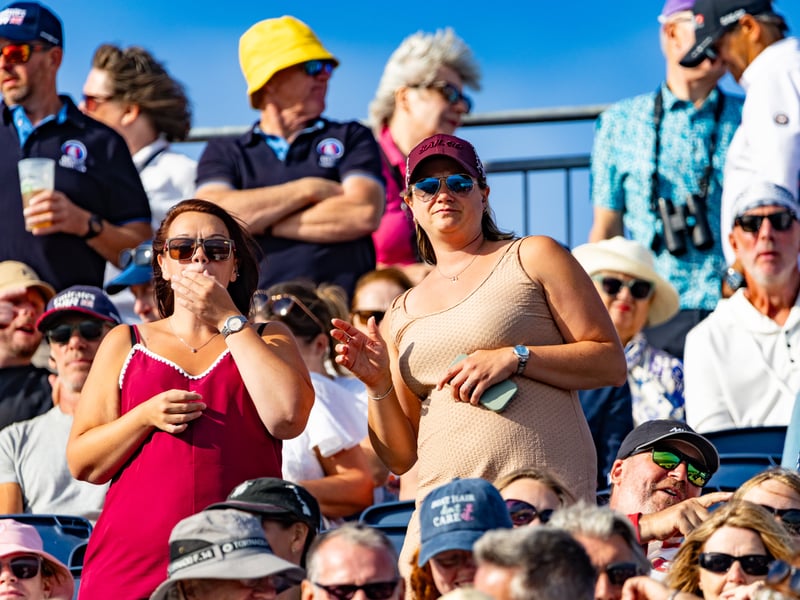 Crowd during Jess Glynne performance