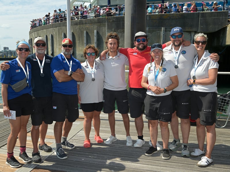 Crew members all from Canada.