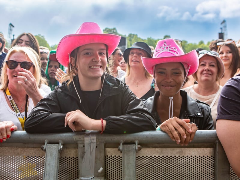 Festival goers at Tramlines 2026 at Hillsborough Park, Sheffield. Photo: Errol Edwards