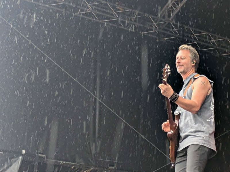 Chesney Hawkes performs at Bents Park.