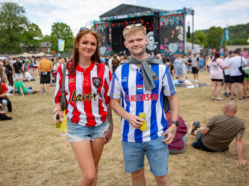 Festival-goers at the Tramlines festival in Hillsborough Park, Sheffield. Photo: Errol Edwards