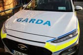 Garda car stock image