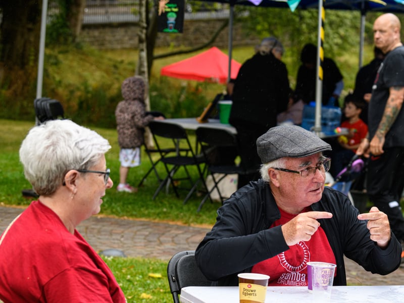 A chance to catch up with friends and family. Photo: Kelvin Lister-Stuttard