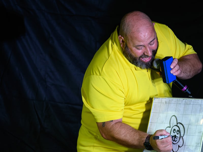 Preston children’s entertainer TAZ Magic. Photo: Kelvin Lister-Stuttard