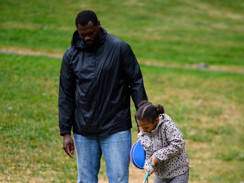 There were giant games, face painting and crazy golf on the day. Photo: Kelvin Lister-Stuttard