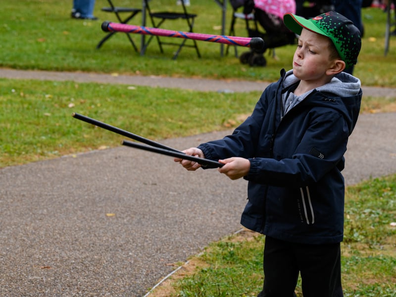 The event kept the kids entertained. Photo: Kelvin Lister-Stuttard