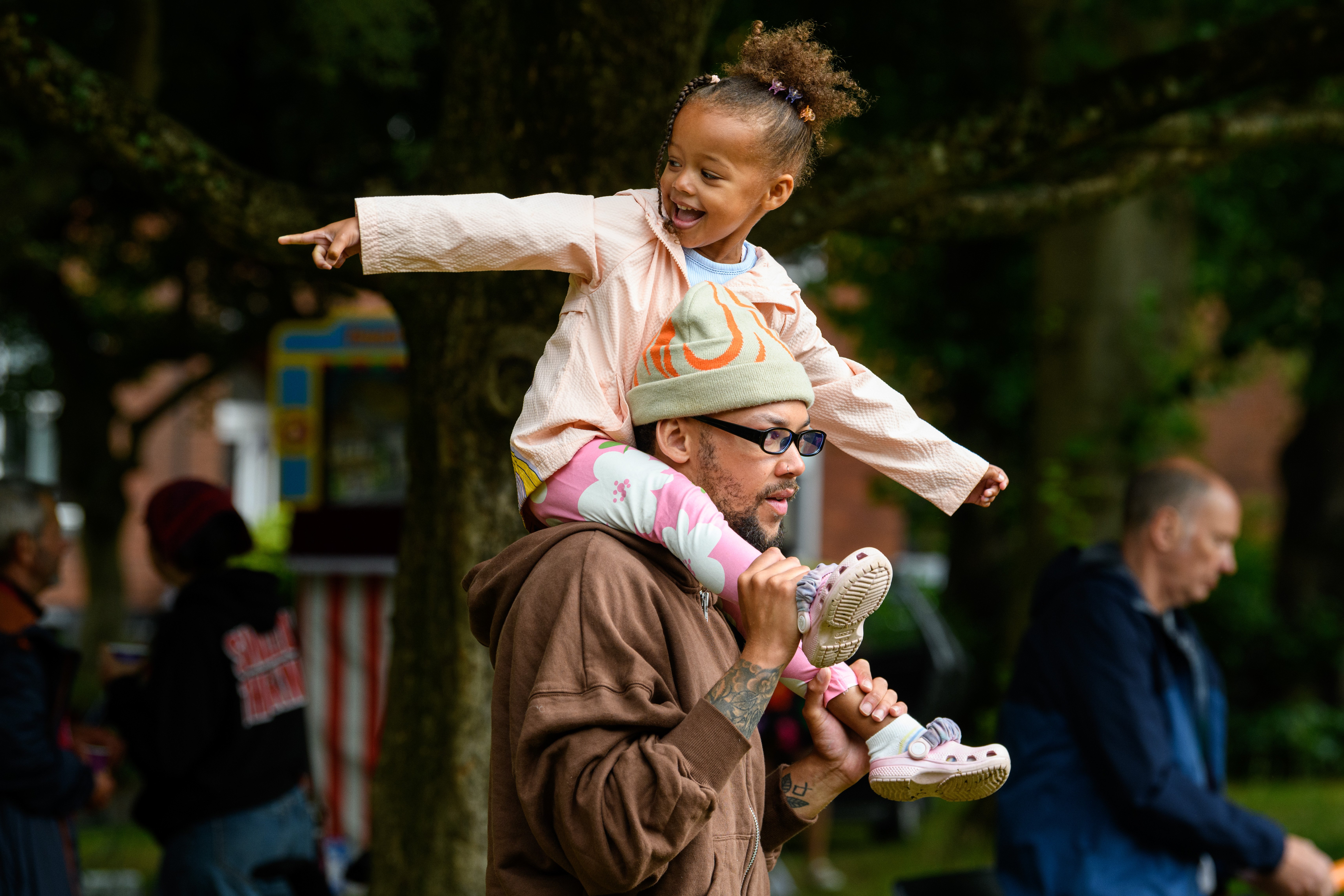 There were plenty of smiles at Winckley Square Festival. Photo: Kelvin Lister-Stuttard