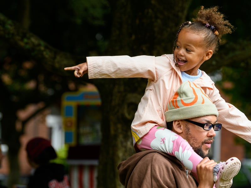 There were plenty of smiles at Winckley Square Festival. Photo: Kelvin Lister-Stuttard