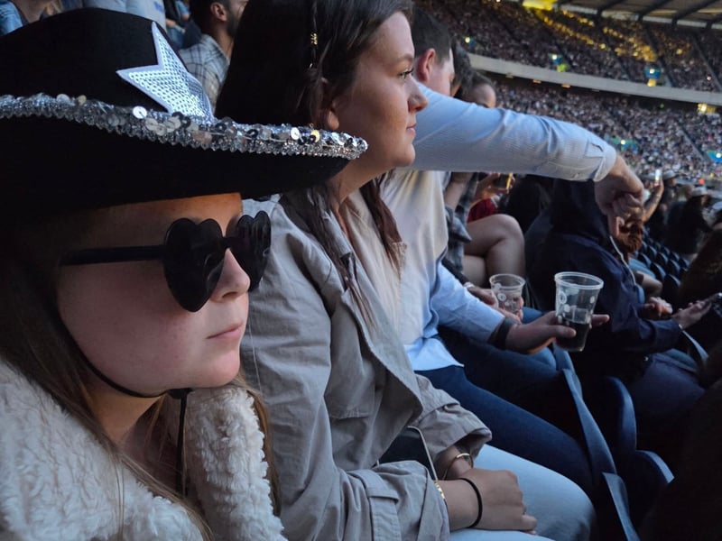 It was Melissa Ferrans' 11-year-old daughter's first big concert