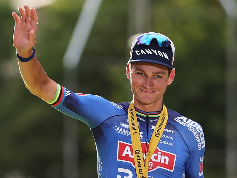 Alpecin-Premier Tech rider Mathieu van der Poel  is one of three pro cyclists thought to be on around €4 million a year. The Dutch star has won eight Cyclo-cross World Championships, a Gravel World Championship and a Road World Championship, becoming the only man to triumph in three different cycling disciplines.