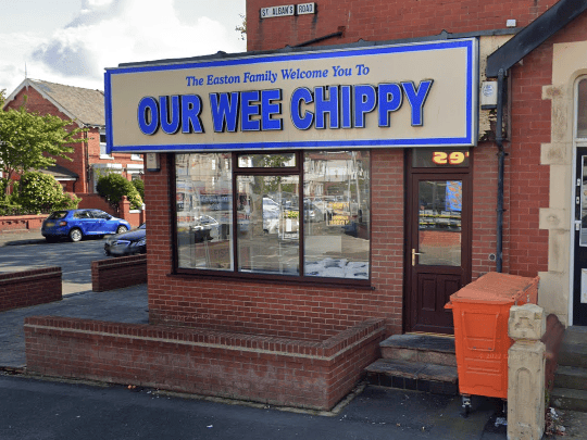 Our Wee Chippy, 127 Whitegate Drive, Blackpool FY3 9BU
