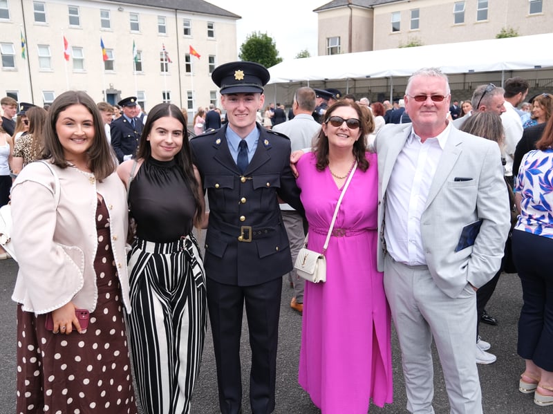Ella McDermott, Trisha Doudeck, Fergal McDermott, Theresa McDermott and Seamus McDermott