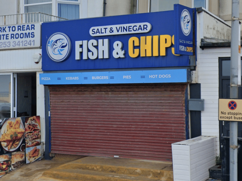 Salt & Vinegar Fish & Chips, 251 Promenade, Blackpool FY1 6AH