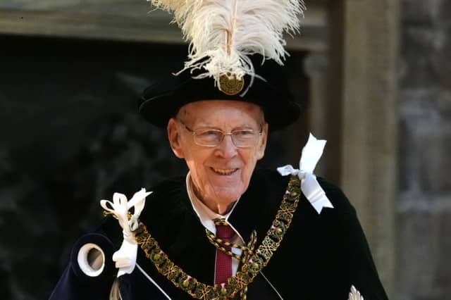 Sir Ian Wood has died at the age of 84.