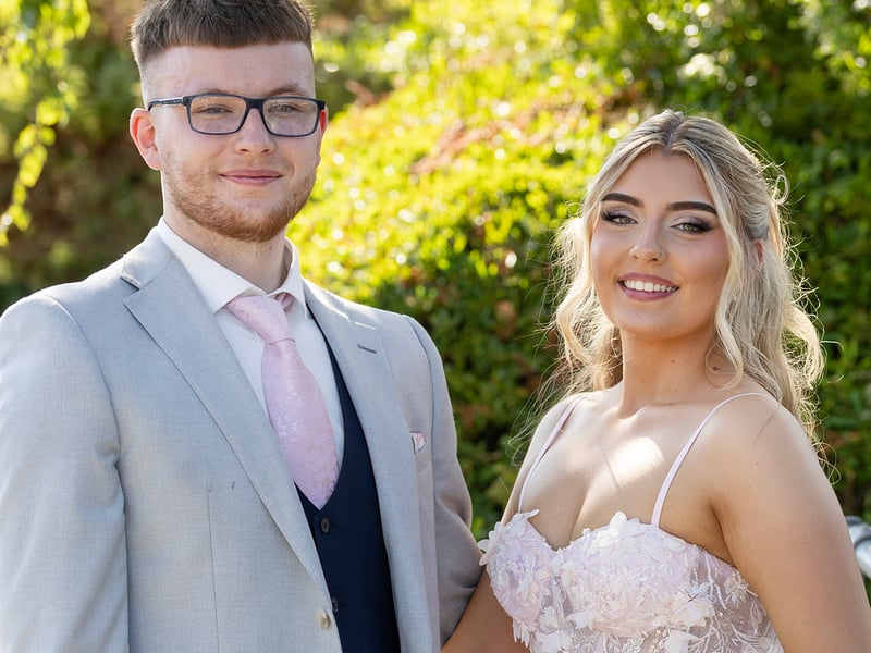 Pictured attending the Presentation Debs, Scott Murphy and Emily Condon