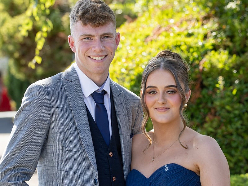 Pictured attending the Presentation Debs, Andrew Weldon and Briannan O'Dwyer