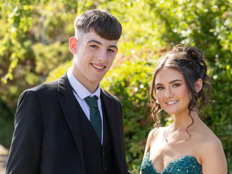 All set for the Presentation debs, John Lyons and Katie Rayn