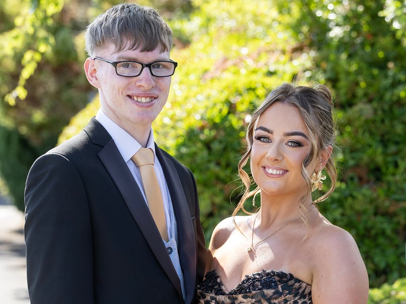 Ready to set off to the Presentation debs Robert Buckley and Charlie Corcoran