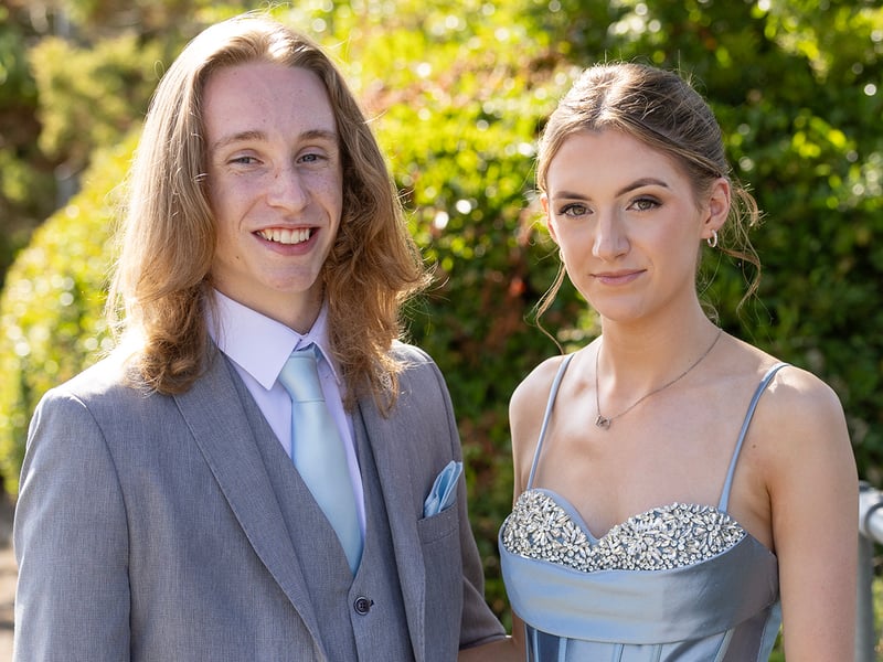 Pictured attending the Presentation Debs, Peter Carroll and Emma Wall