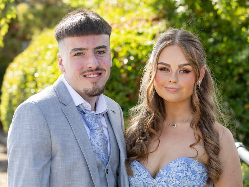 Pictured attending the Presentation Debs, Robert Dillon and Lilly Purcell