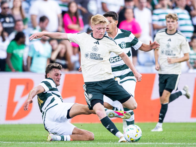 The first of two away kits released by Celtic this season, the cream kit is said to be inspired by the club's beloved Lisbon Lions team of 1967. It's a bit boring, though. This shirt retails at £75 for adult sizes.
