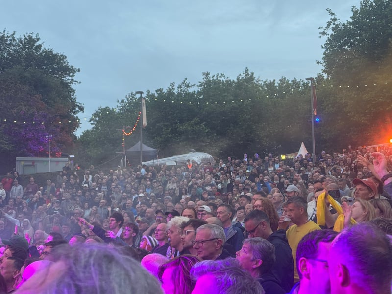 The show was a complete sellout.