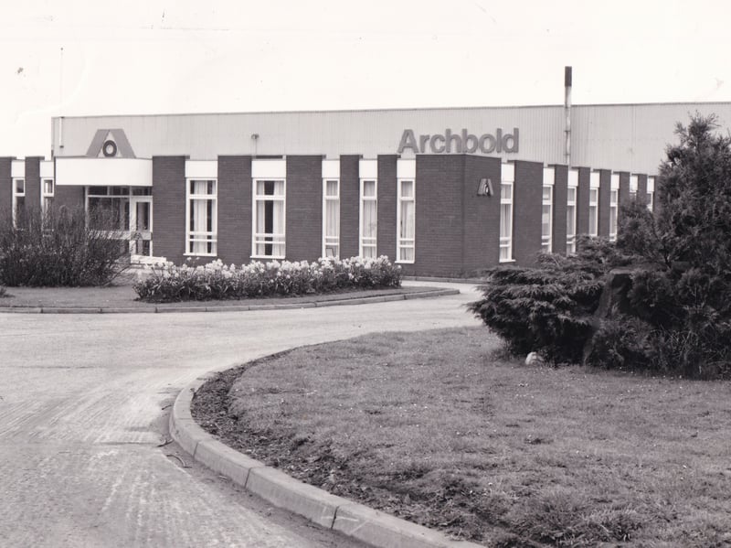 Did you work here bakc in the day? The headquarters of Archbold on Albert Road pictured in Februry 1985.