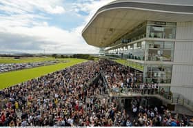 General view of Galway Races crowds
