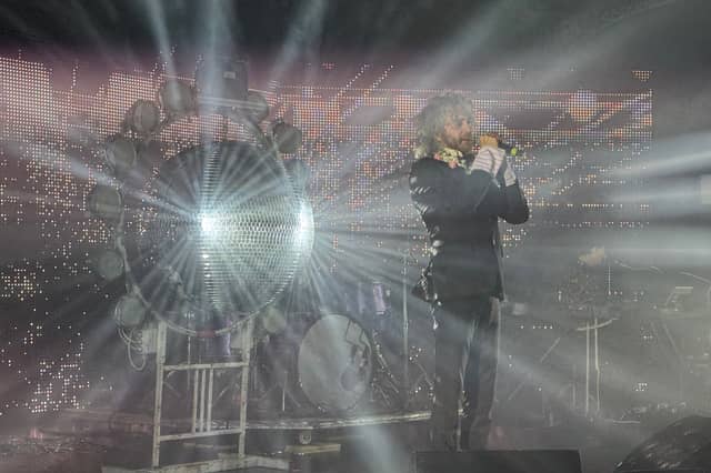 The Flaming Lips played Glasgow's Kelvingrove Bandstand this week.
