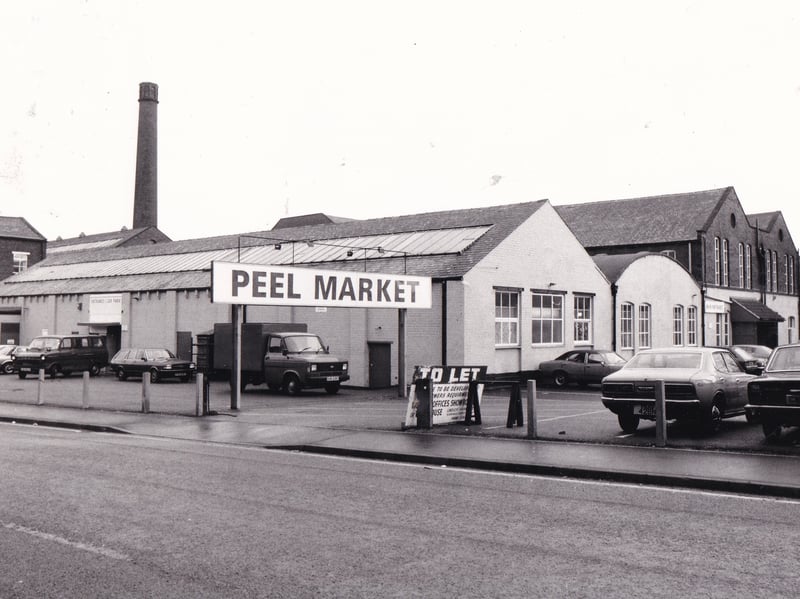 Peel Market pictured in November 1982.