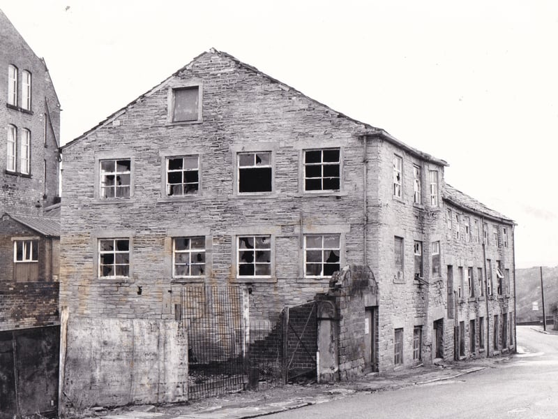 Crank Mills on Station Road pictured in November 1985.